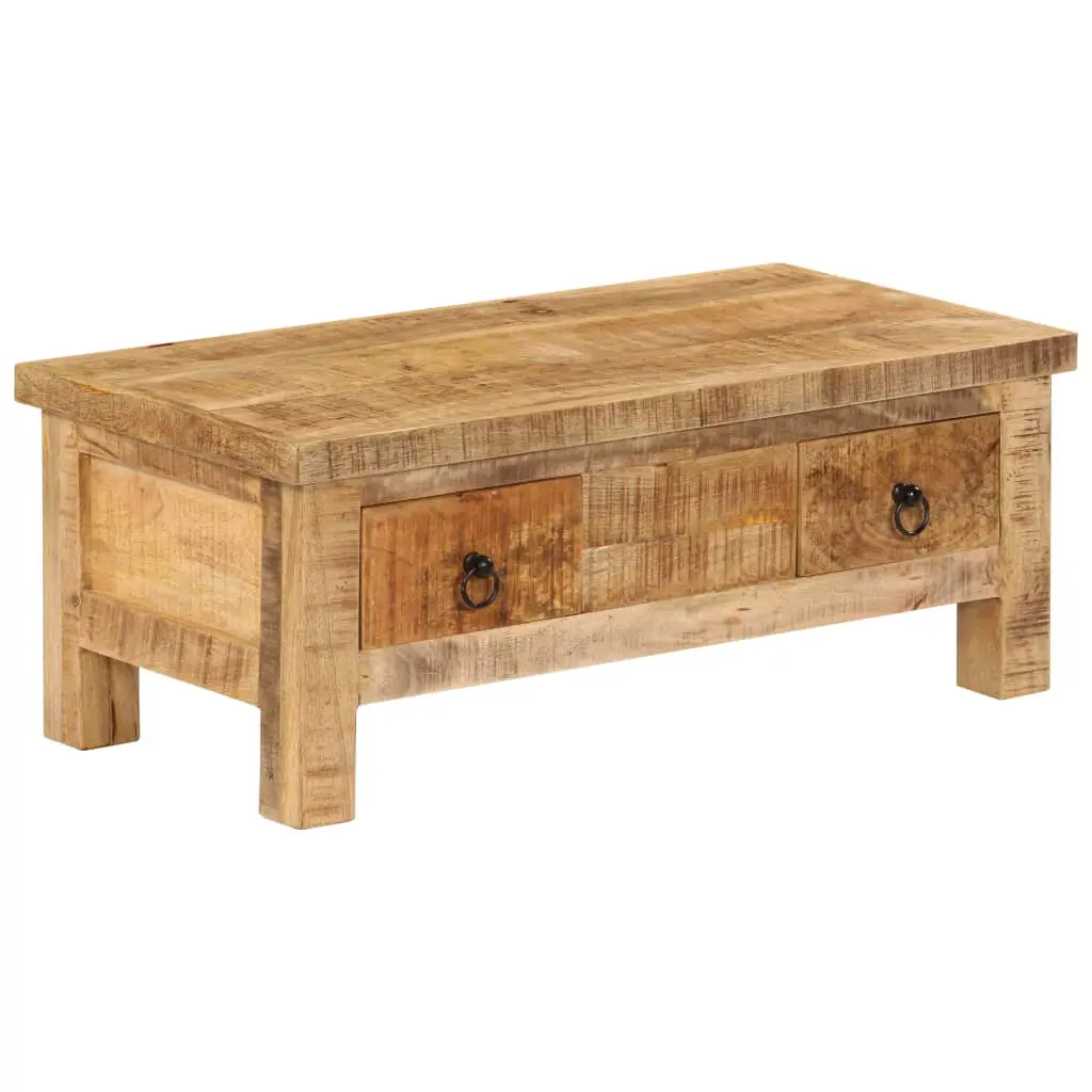 vidaXL Coffee Table 90x45x35 cm Solid Mango Wood