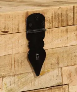 vidaXL Coffee Table Solid Mango Wood 80x40x35 cm