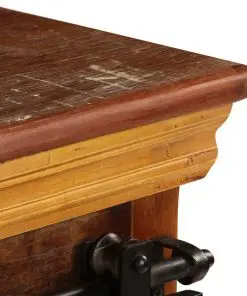 vidaXL TV Cabinet 110x30x45 cm Solid Reclaimed Wood