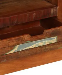 vidaXL TV Cabinet 110x30x45 cm Solid Reclaimed Wood