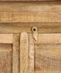 vidaXL Bookshelf 50x30x180 cm Solid Mango Wood