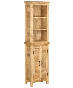 vidaXL Bookshelf 50x30x180 cm Solid Mango Wood