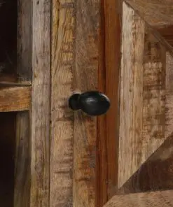 vidaXL TV Cabinet 118x30x40 cm Solid Mango Wood