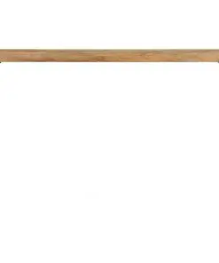 vidaXL Console Table 120x35x76 cm Solid Mango Wood and Steel