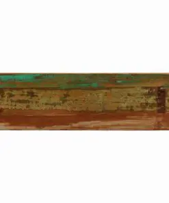 vidaXL Console Table 120x35x76 cm Solid Reclaimed Wood and Steel