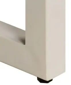 vidaXL Console Table 120x35x76 cm Solid Mango Wood and Steel