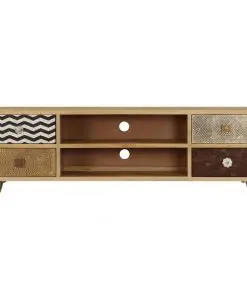 vidaXL TV Cabinet 120x30x40 cm Solid Mango Wood