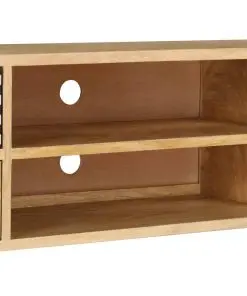vidaXL TV Cabinet 120x30x40 cm Solid Mango Wood