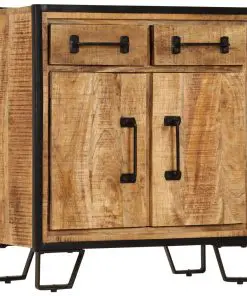 vidaXL Sideboard 65x30x70 cm Solid Mango Wood
