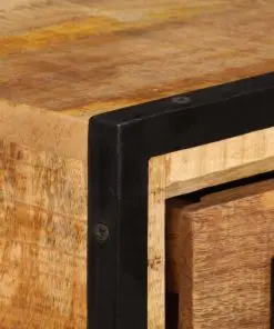 vidaXL Sideboard 65x30x70 cm Solid Mango Wood
