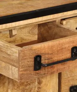 vidaXL Sideboard 65x30x70 cm Solid Mango Wood