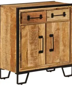 vidaXL Sideboard 65x30x70 cm Solid Mango Wood