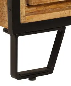 vidaXL TV Cabinet with Drawers 120x30x40 cm Solid Mango Wood