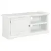 vidaXL TV Cabinet White 90x30x40 cm Wood