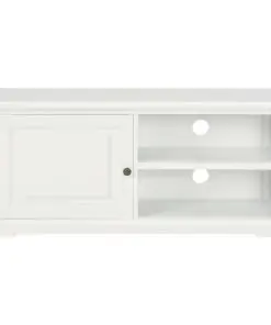vidaXL TV Cabinet White 90x30x40 cm Wood