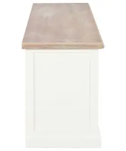 vidaXL TV Cabinet White 120x30x40 cm Wood