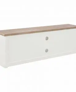 vidaXL TV Cabinet White 120x30x40 cm Wood