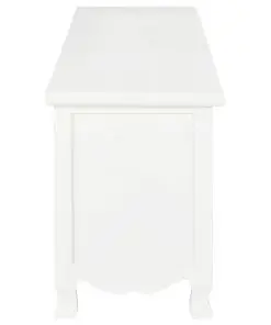 vidaXL TV Cabinet White 120x30x40 cm Wood