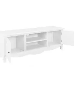 vidaXL TV Cabinet White 120x30x40 cm Wood