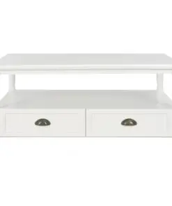 vidaXL Coffee Table White 100x55x45 cm Wood