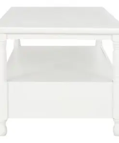 vidaXL Coffee Table White 100x55x45 cm Wood