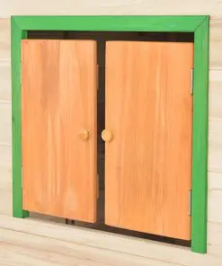 vidaXL Kids Play House Fir wood Green