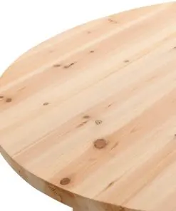 vidaXL Foldable Bar Table 78 cm Fir Wood