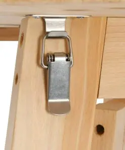 vidaXL Foldable Bar Table 78 cm Fir Wood