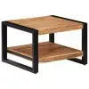 vidaXL Coffee Table 60x60x40 cm Solid Acacia Wood
