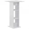 vidaXL Bar Table White 60x60x110 cm