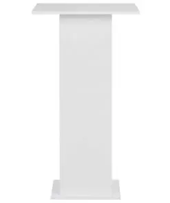 vidaXL Bar Table White 60x60x110 cm