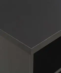 vidaXL Bar Table Black 60x60x110 cm