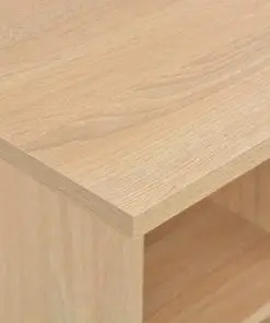 vidaXL Bar Table Oak 60x60x110 cm