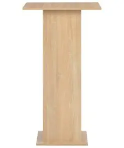 vidaXL Bar Table Oak 60x60x110 cm