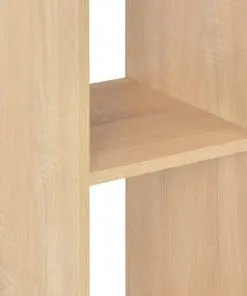 vidaXL Bar Table Oak 60x60x110 cm