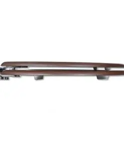 vidaXL Toilet Seats with Soft Close Lids 2 pcs MDF Brown