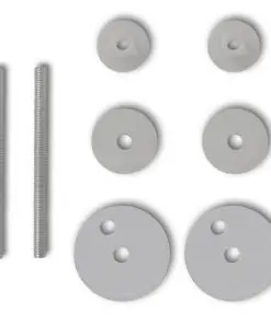 vidaXL Toilet Seats with Hard Close Lids 2 pcs MDF Sea Star