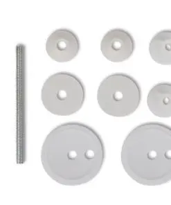 vidaXL Toilet Seats with Hard Close Lids 2 pcs MDF Old Wood