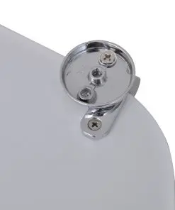 vidaXL Toilet Seats with Hard Close Lids 2 pcs MDF Water