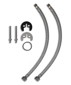 vidaXL Bidet Faucets 2 pcs Chrome