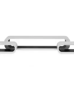 vidaXL Wall Cube Shelves 6 pcs Black and White