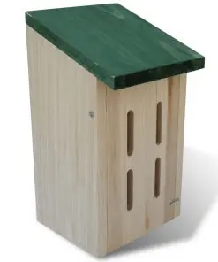 vidaXL Butterfly Houses 8 pcs Wood 14x15x22 cm