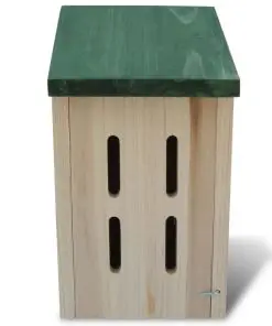 vidaXL Butterfly Houses 8 pcs Wood 14x15x22 cm