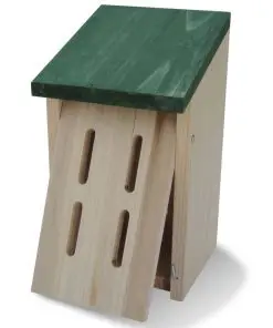 vidaXL Butterfly Houses 8 pcs Wood 14x15x22 cm