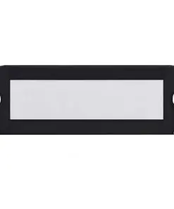 vidaXL Toddler Safety Bed Rail Grey 102×42 cm Polyester