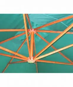 Floating Parasol Melia 300 x 400 cm Green