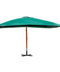 Floating Parasol Melia 300 x 400 cm Green
