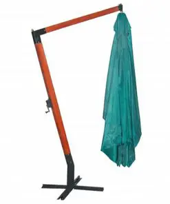 Floating Parasol Melia 300 x 400 cm Green