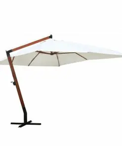 Parasol 300 x 400 cm White