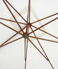 Parasol 300 x 400 cm White